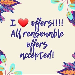 I ❤ OFFERS!!
